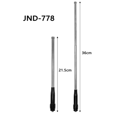 JND-778拉杆对讲机天线36cm森海克斯8800 8650宝锋UV5R泉盛UV-K6