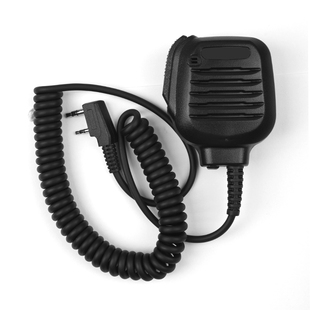适配建伍对讲机配件KMC-45手咪特易通宝锋泉盛森海克斯话筒喊话器
