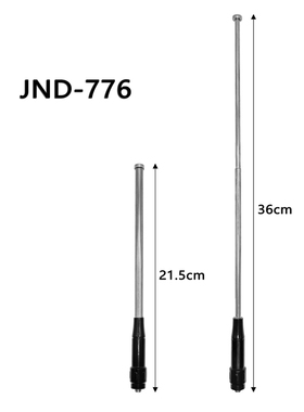 JND-776拉杆对讲机天线36cm森海克斯8800 8650宝锋UV5R泉盛UV-K6