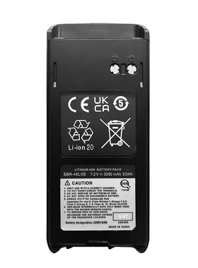 SBR-45LIIS新款防爆电池3200毫安HX400IS对讲机防爆锂电池