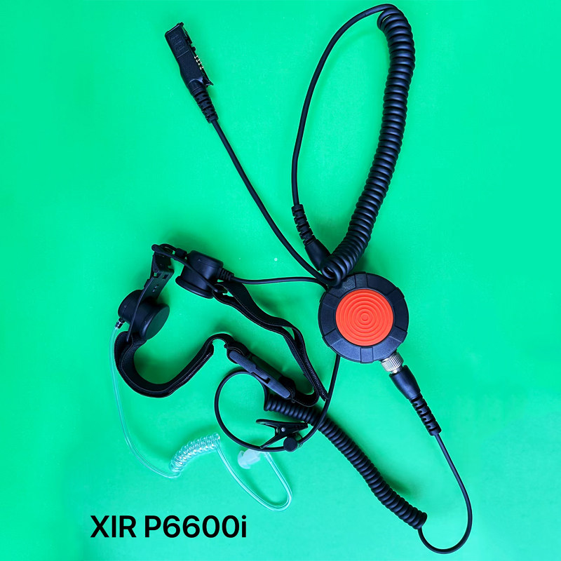 XIR P6600 P6620i MTP3150对讲机喉骨唛拾音语音通讯骨传导耳机
