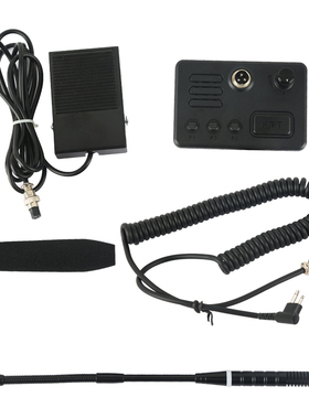 M头对讲机桌面话筒学校演讲鹅管会议室TC500S P3688脚踏PTT麦克风