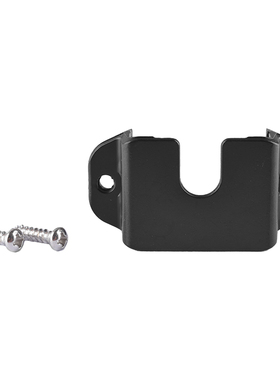 车载手咪支架挂钩转背夹款对讲话咪固定挂架夹锌合金支架挂扣黑色