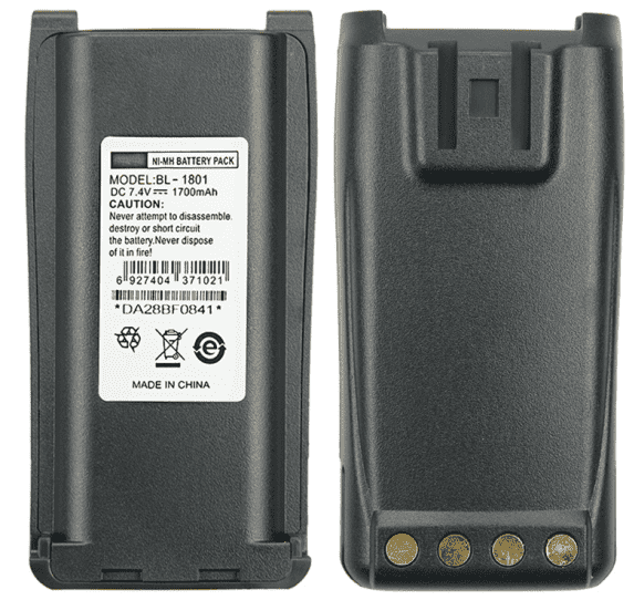 对讲机电池BH-1801镍氢电TC700/TC780/TC780M/TC710非防爆电池