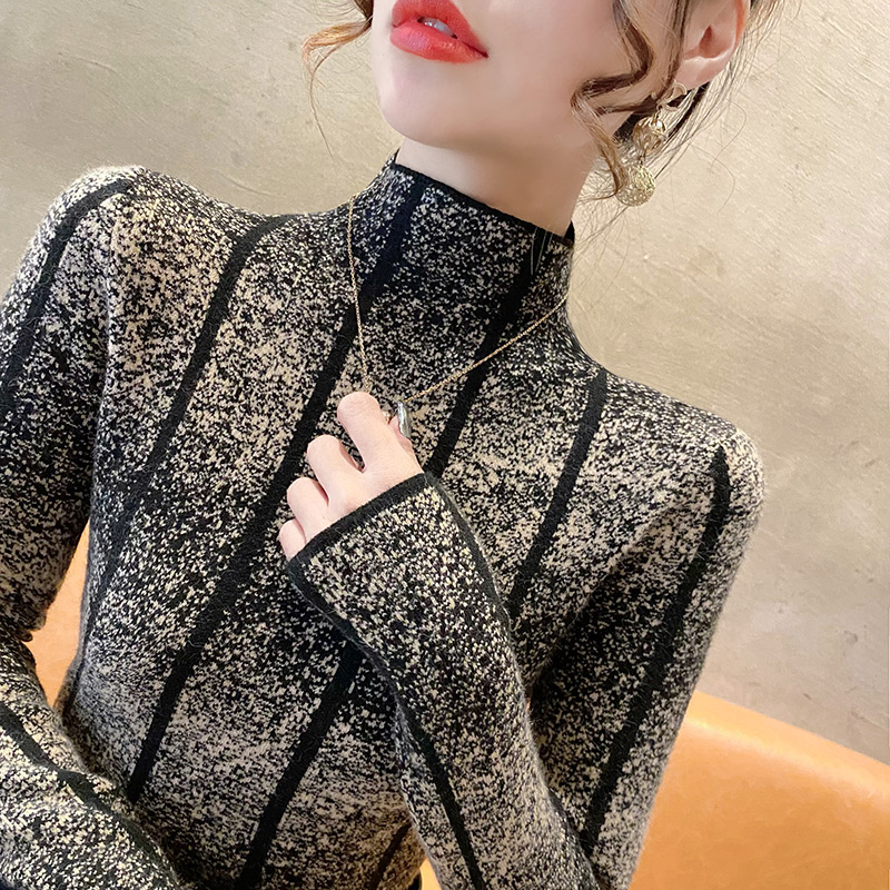 蜜熙秋装打底衫洋气针织内搭