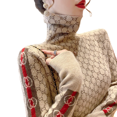 高级感高领毛衣内搭洋气时髦打底