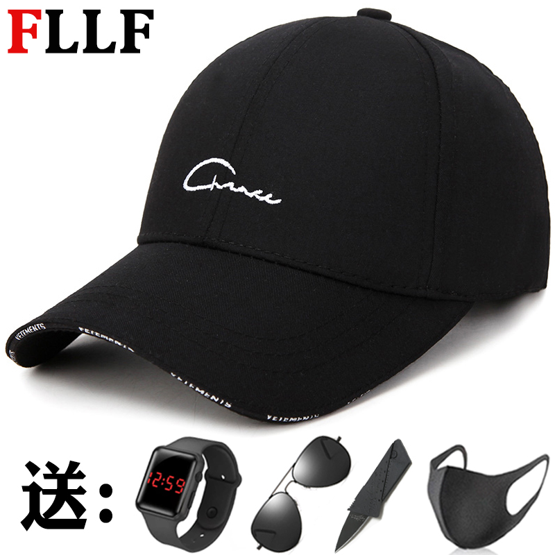 帽子男士韩版潮ins学生遮阳嘻哈