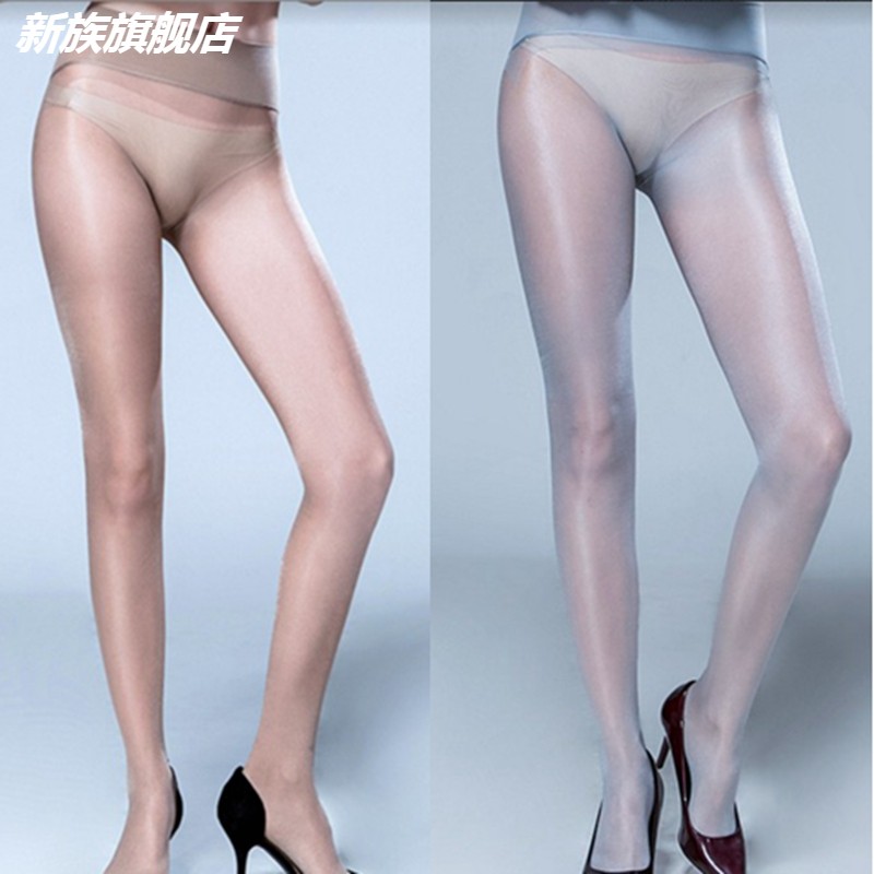 欧版360度无痕无缝40d舍宾闪光油亮丝紧身性感大码连裤袜防勾脱丝