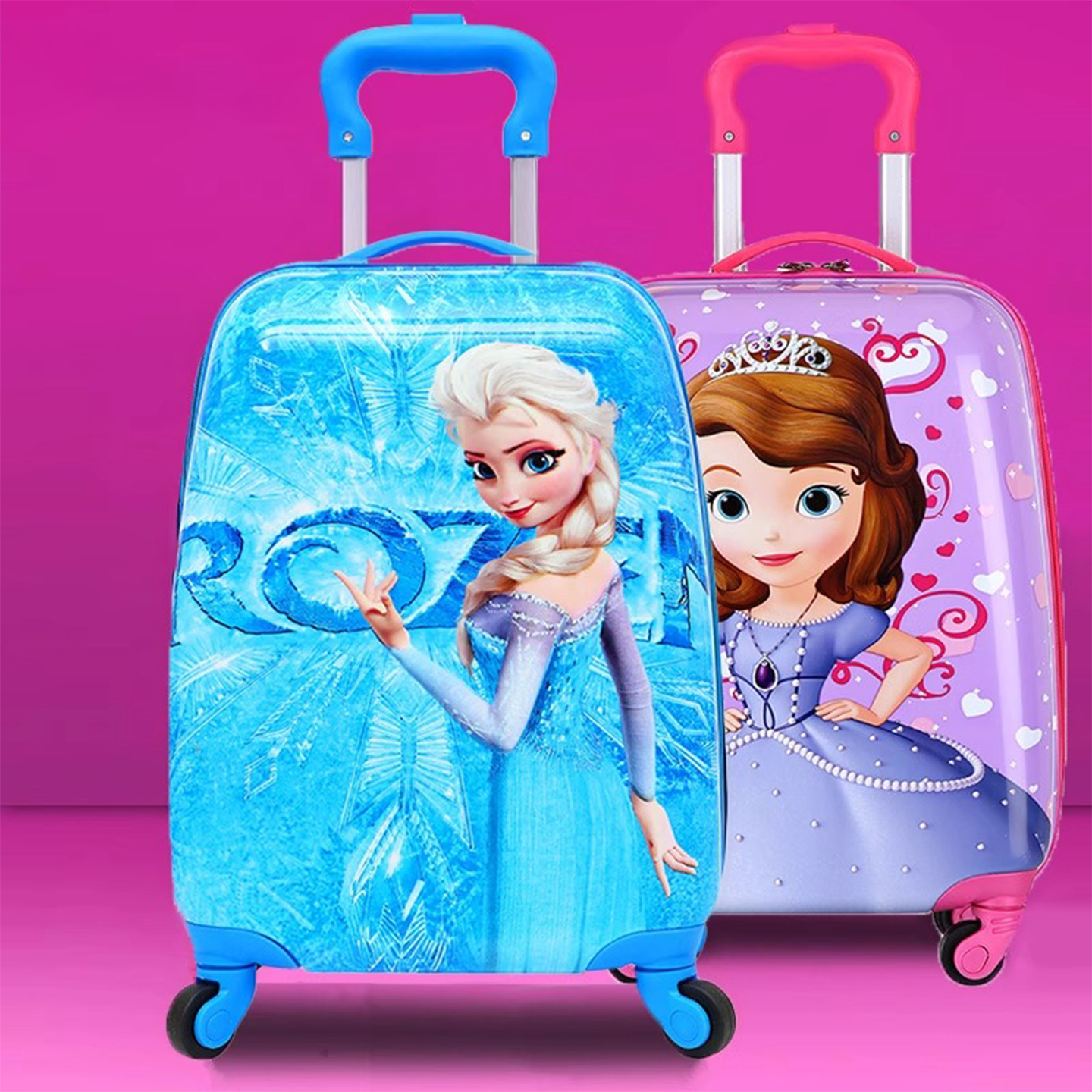 可坐可骑登记行李箱小孩子女玩具