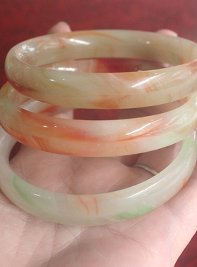 仿真多色玉手镯厂家直销质量不错