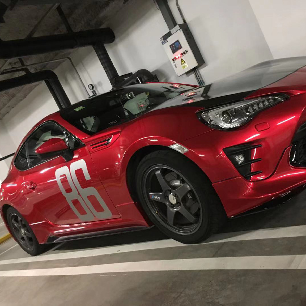 个性幸运数字车门号码贴纸侧门车贴定做车门吉祥数字车贴拉花