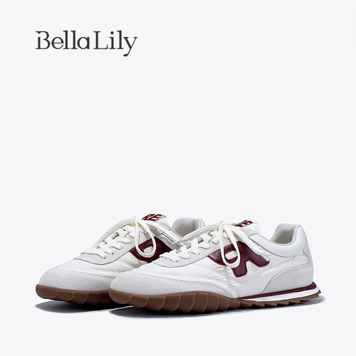 bellalily时尚平底运动德训鞋