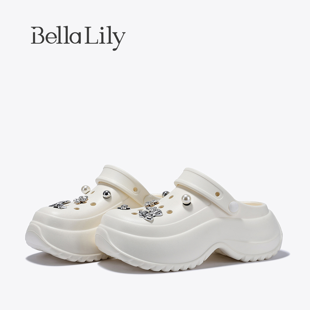 时尚百搭包头拖休闲洞洞鞋