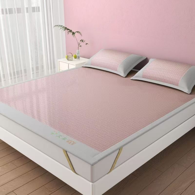 小千鸟格抗菌艾草冰丝凉席可机洗