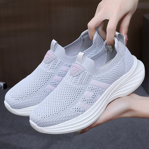 老北京布鞋女轻便软底运动鞋网鞋