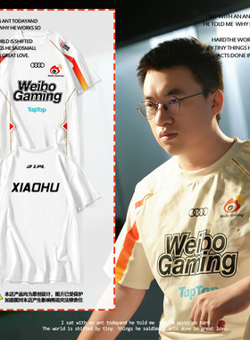 WBG战队队服S14总决赛xiaohu同款比赛服速干短袖t恤衫男女半袖