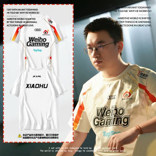 WBG战队队服S14总决赛速干t恤