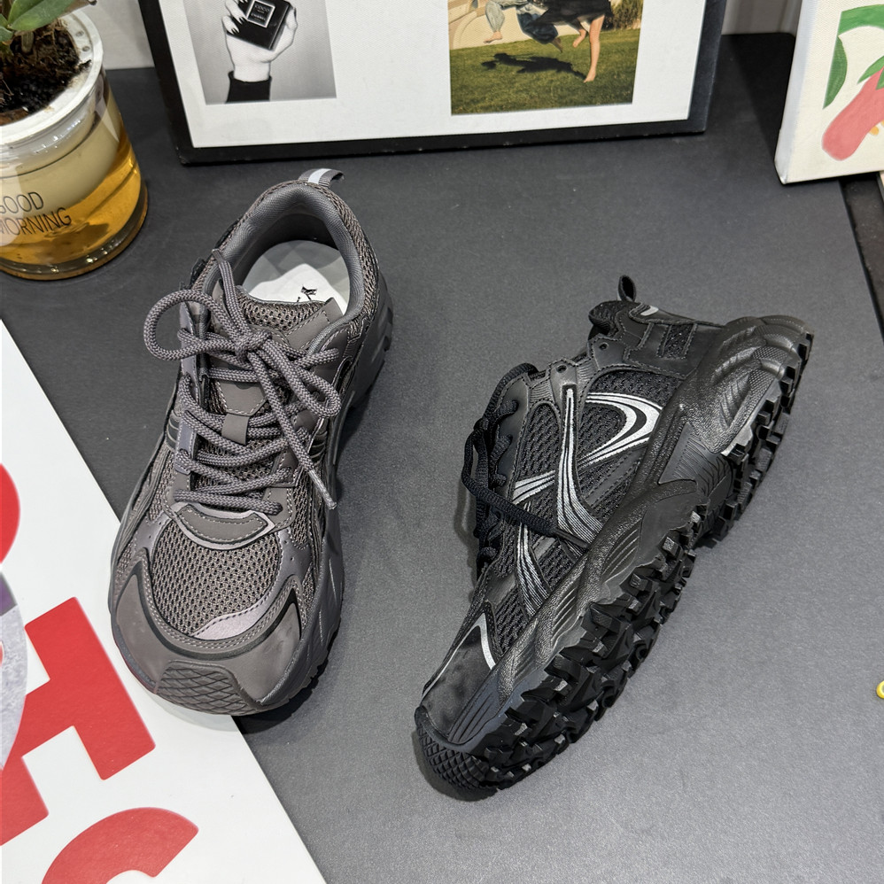 Y3ZAF 2025新秋真皮网舒适厚底增高休闲百搭运动鞋老爹鞋DF88-06,女鞋,时尚休闲鞋,淘宝优惠券,粉丝福利购,淘宝优惠卷