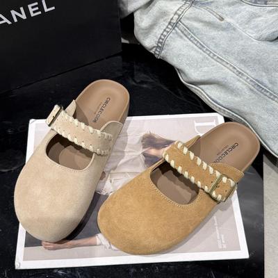 2025春新款一脚蹬乐福鞋