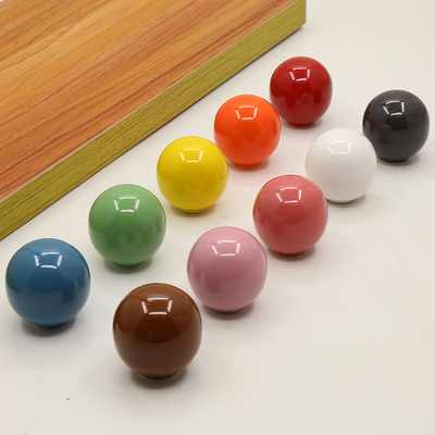 雅研妮单孔陶瓷+铜抽屉柜门拉手