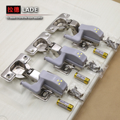 合页铰链液压阻尼缓冲弹簧 铰链全盖半盖无盖柜门飞机合页带led灯