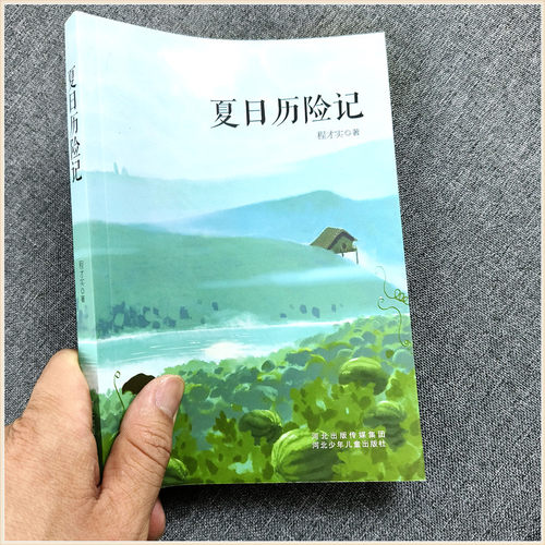 程才实 夏日历险记 散文集回忆录 童年少儿回忆散文 中小学生三四五六七八年级 10-12-15岁文学作品美文合集