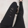 2018 quần mới quần legging nữ mặc mỏng phần chân bó sát bút chì mỏng màu đen chín điểm quần mùa hè - Quần tây thường quần dài nữ trung niên