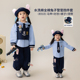 朱迪女童套装 子三件套 裤 春秋2026新款 儿童小女孩兔子警官马甲衬衫
