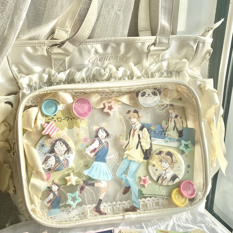 AORDA高级感丝带黄色痛包