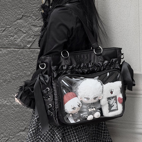 AORDA二次元丝带大肠痛包双肩