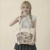 AORDA 高级感遛娃包原创小食量斜挎单肩吧唧韩系黄色痛包外出通勤