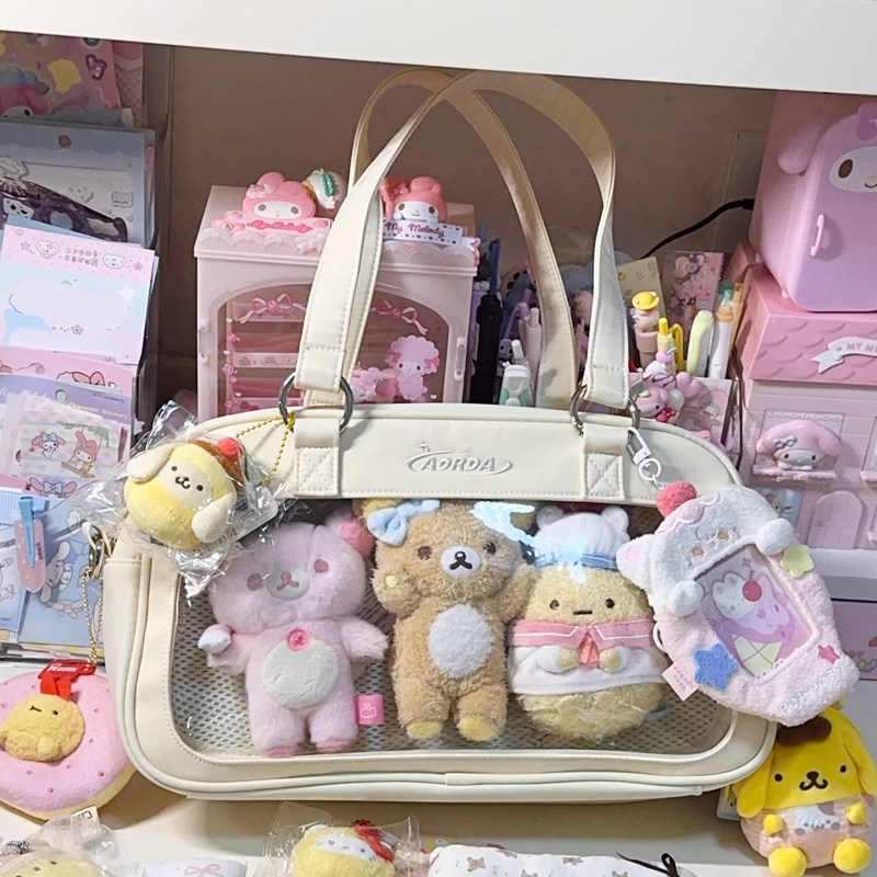AORDA 小食量韩系外出溜15cm娃包斜挎单肩制服可爱痛包吧唧学生党
