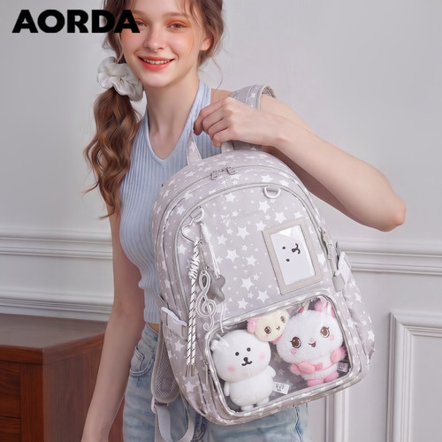 AORDA日常痛包学生双肩背包娃包