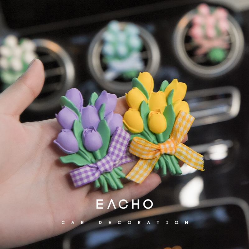 车载香薰花束空调出风口