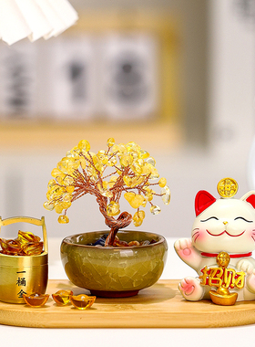 恺帅国潮招财猫摆件玄关装饰摆件