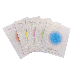 火漆图鉴卡渐变色卡火漆币火漆印章收纳收藏标签卡热熔枪透明蜡棒火漆蜡60色花艺ins文艺风格手工DIY卡片