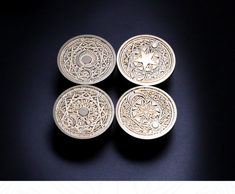 见信如晤镇魂特调处时钟樱花美战兔子先生雪花麋鹿定制火漆印章火漆蜡贴手账闲章收藏封蜡 穗迪思旗舰店