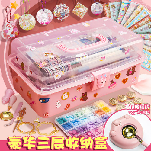穗迪思火漆印章套装全套蜡粒黄铜精雕章头火气印章火鸡打火机昂章