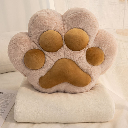 午睡神器三合一抱枕毯