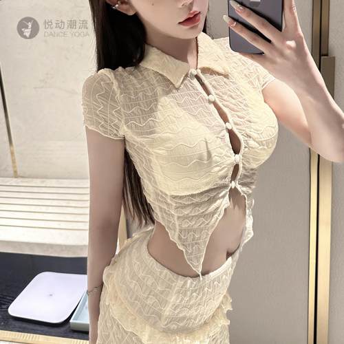 网红三件套分体泳衣女夏比基尼性感辣妹遮肚显瘦小胸聚拢温泉泳装