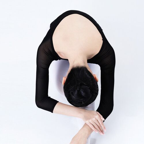 芭蕾连体操服女学生形体训练弹力