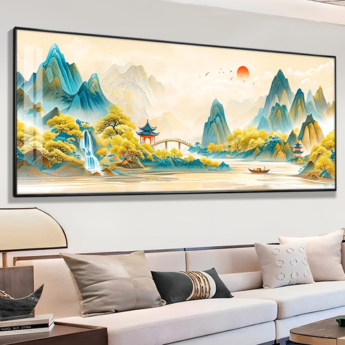 万里江山图2025年新款十字绣