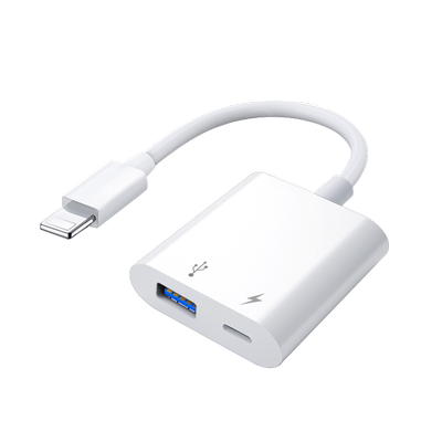 适用苹果otg转接头lightin接硬盘