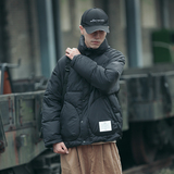 冬装男士日系纯色学生基础款轻薄羽绒服外套C309B-QY012-P160，男装羽绒服，电商C309B