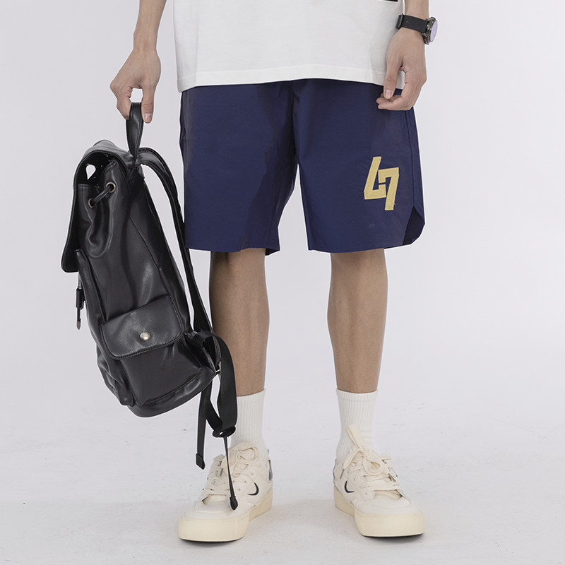 C309B-K008-P4023夏装男士直筒工装五分短裤速干透气休闲9分裤,男装休闲裤,电商C309B