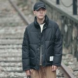 冬装男士日系纯色学生基础款轻薄羽绒服外套C309B-QY012-P160，男装羽绒服，电商C309B