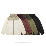 80白鸭绒冬季新款男士羽绒服雪山刺绣拼接撞色羽绒外套88001-P155，男装羽绒服，电商C309B