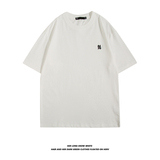 白底图抖音得物品质260g重夏装新款简约字母刺绣基础款2306特30，男装T恤，电商C309B