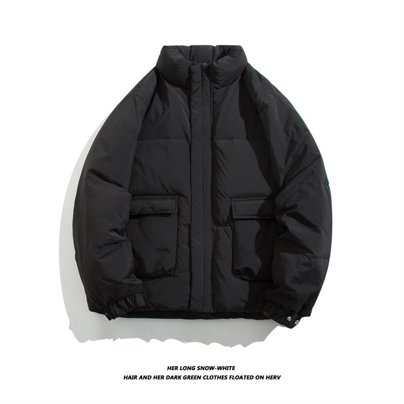 冬季新款纯色基础款简约80％羽绒服潮牌加厚保暖外套QY6626-P195,男装羽绒服,电商C309B