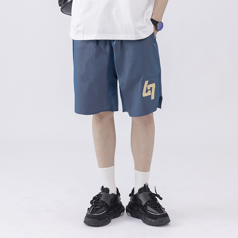 C309B-K008-P4023夏装男士直筒工装五分短裤速干透气休闲9分裤,男装休闲裤,电商C309B